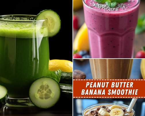 My Favorite Smoothie Recipes cover photo collage