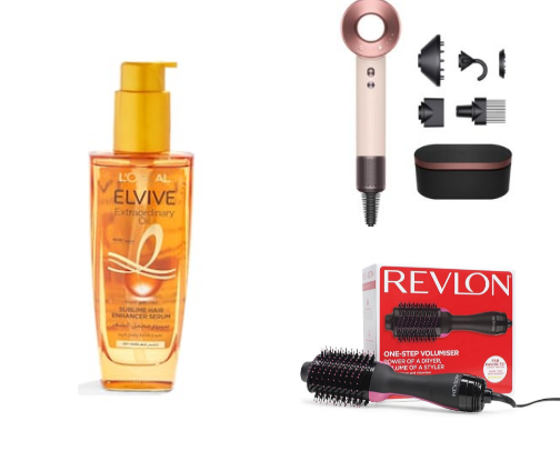 Trends This Fall: Hair Repair & Shine Essentials from Amazon cover photo collage