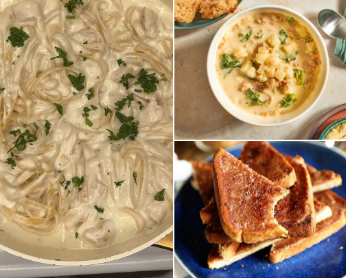 Recipes cover photo collage