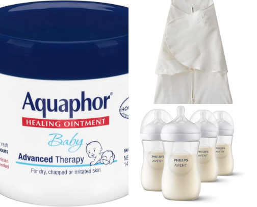 newborn baby registry essentials🤰🏼🍼 cover photo collage