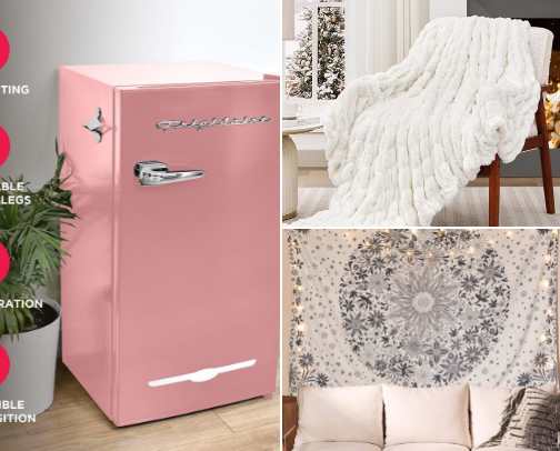 Dorm Room Essentials - Feminine Style cover photo collage