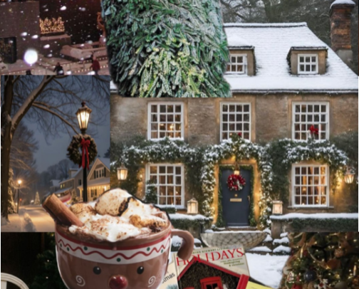 Holiday 2025 scents cover photo collage