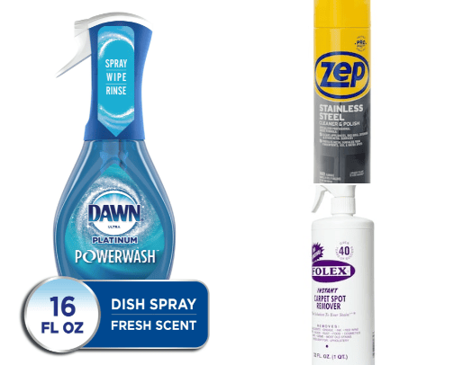 must have cleaning products cover photo collage