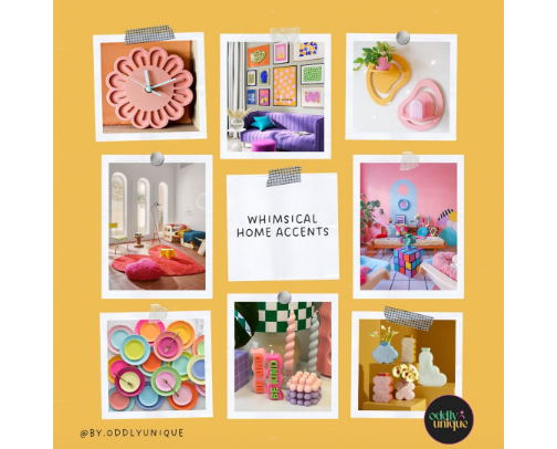 Whimsical Home Accent 💛 cover photo collage