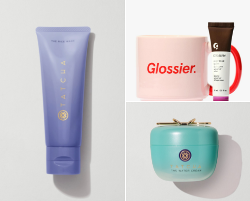 Skincare cover photo collage