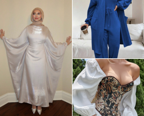 Plus size finds that had people staring‼️❤️ cover photo collage