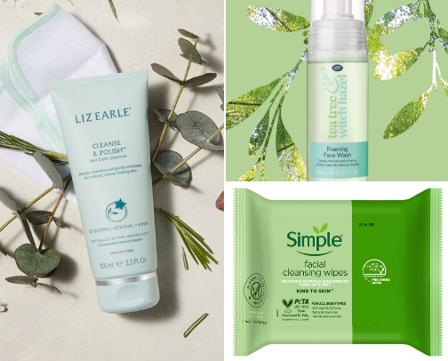 Everyday skincare 🧴🫧🧼 cover photo collage