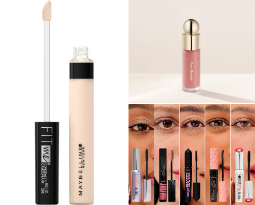 Makeup routine cover photo collage