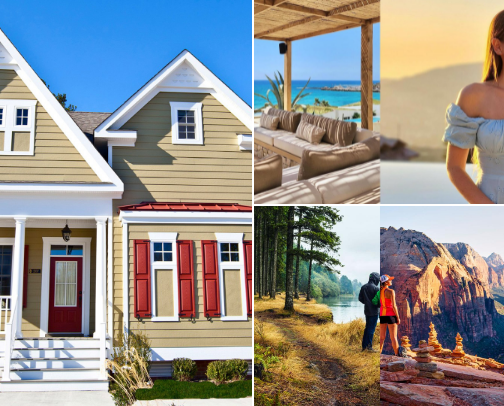 Best countries to visit cover photo collage