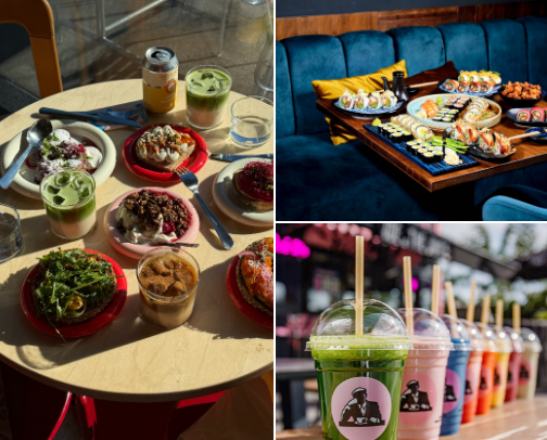Favorite Food Places Swiss ✨ cover photo collage
