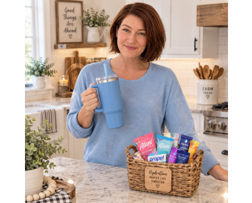 Hydration Station: Tumblers & Healthy Essentials cover photo collage