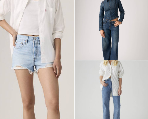 Favorite Levi Finds cover photo collage