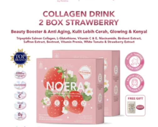 Minuman collagen cover photo collage
