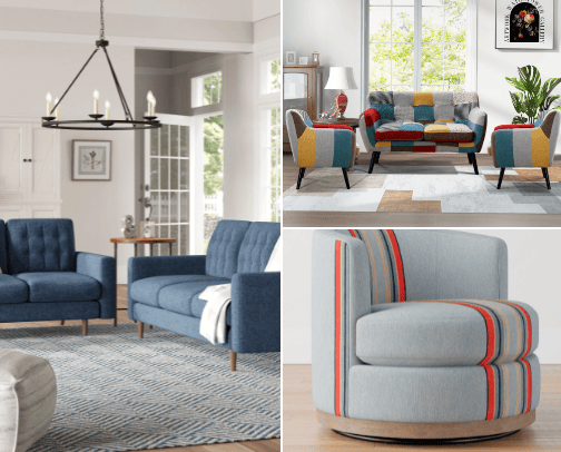 Fun Furniture cover photo collage