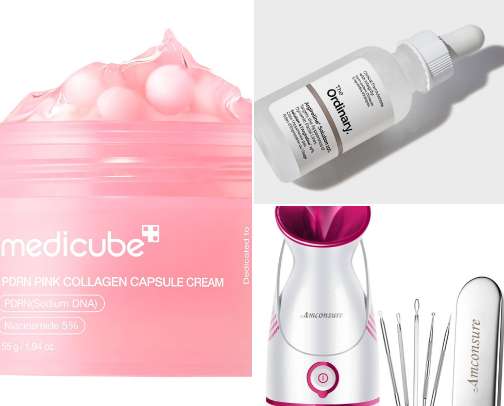 Radiant Routine: Everyday Beauty & Skin Care Essentials cover photo collage