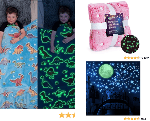 Glow in Dark Blankets! cover photo collage