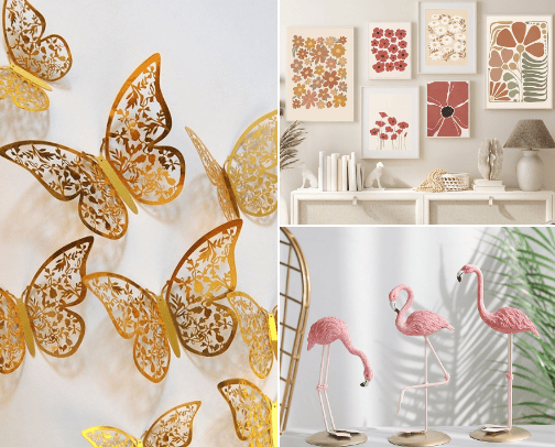 Home sweet home decoration cover photo collage