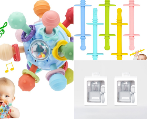 Teething Babies cover photo collage