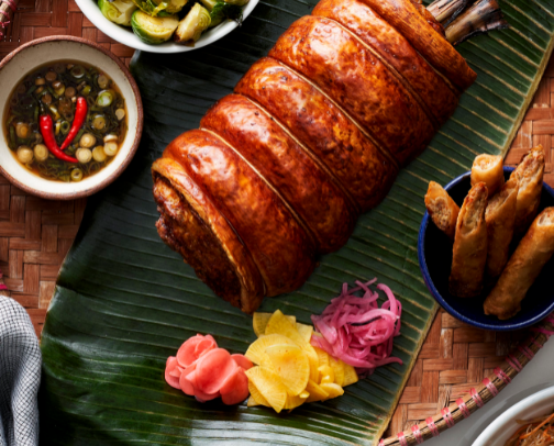 Island Spice:Your Guide to Filipino Food cover photo collage