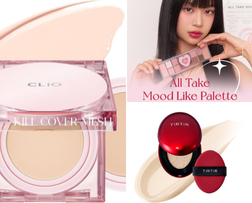 Fav. Kbeauty products cover photo collage