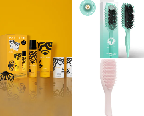 fav curly products! cover photo collage