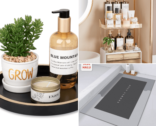Bathroom accessories list BEST DEAL 2024! cover photo collage