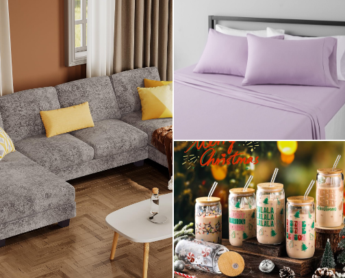 Home Finds - Amazon cover photo collage