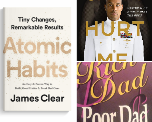 Best Books For Motivation cover photo collage