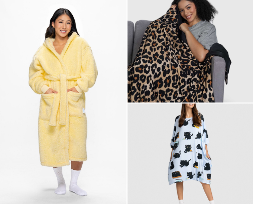 Home/Sleep Apparel & Essentials cover photo collage