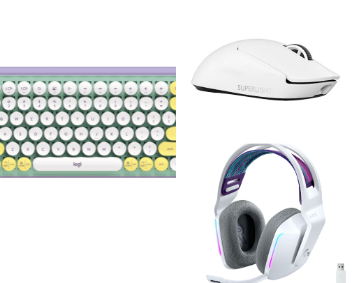 Periféricos estéticos para tu setup ⌨️ cover photo collage
