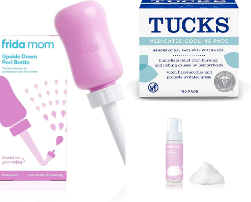 Postpartum essentials👩🏻‍🍼🏥 cover photo collage