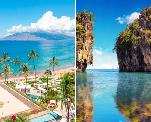 The White Lotus Dream Destinations cover photo collage