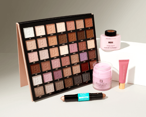 Best beauty products cover photo collage