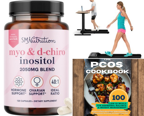 PCOS Friendly Finds cover photo collage