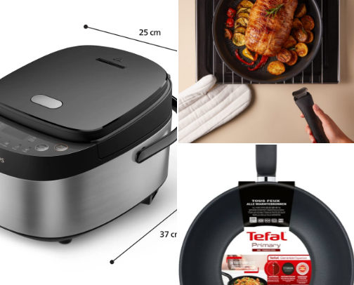 My go-to kitchen tools cover photo collage
