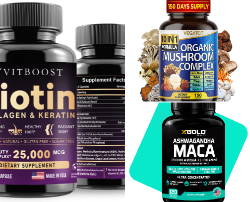 Wellness & Energy Support cover photo collage