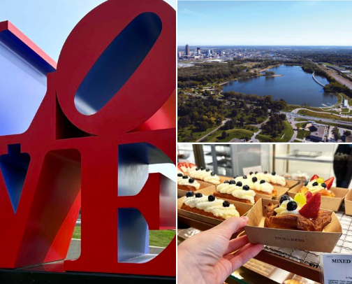 MY FAVORITE THINGS TO DO IN DES MOINES - TRAVEL cover photo collage