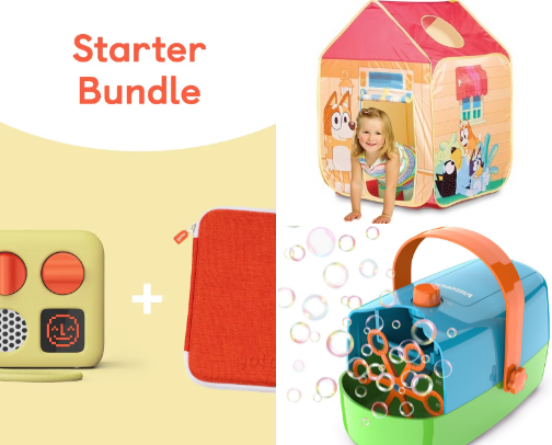 Products and Toys for Kids cover photo collage