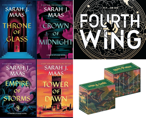 God-Tier Book Recs📖 cover photo collage