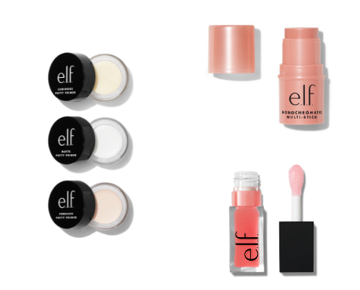 Pro-Level Makeup X Drugstore Prices 🧴 e.l.f. cover photo collage