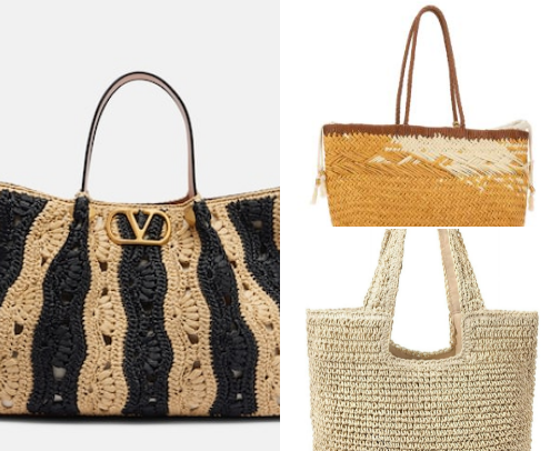 Beach Bags & Dresses - Minimalist Summer Style. cover photo collage