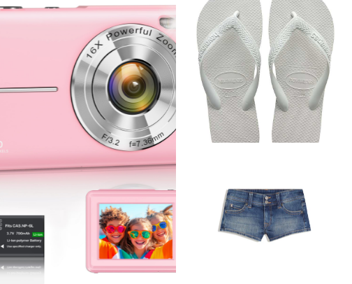 it’s girls holiday time! cover photo collage