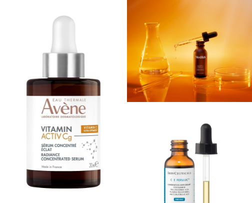 Vitamin C Products cover photo collage