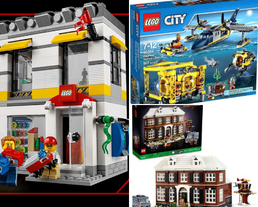 Lego must builds cover photo collage