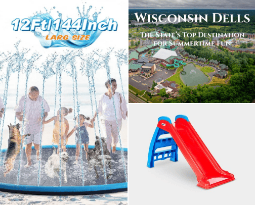 Kids Summer Must haves cover photo collage