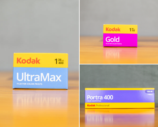 My 10 Favorite Film Photography Films (as a beginner!) cover photo collage