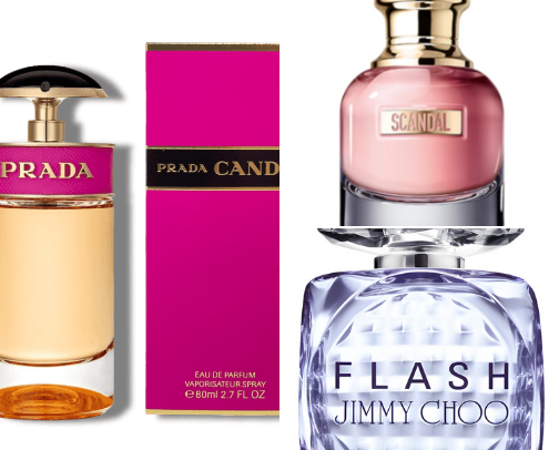 My favorite perfumes ✨ cover photo collage