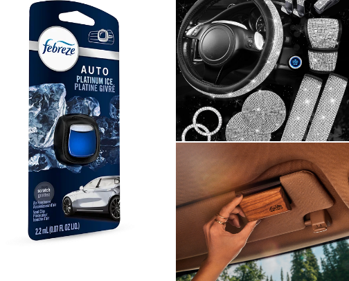 Car essentials🚗💕 cover photo collage