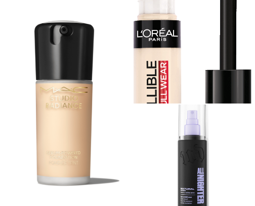 Makeup cover photo collage