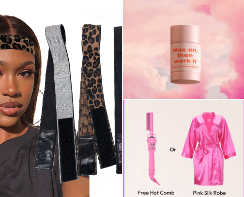 The Wig Influencer Starter Pack 💇🏽‍♀️✨ cover photo collage